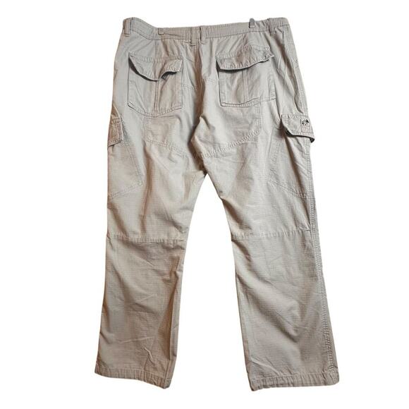 Vtg Y2K Oakley Rip Stop Cargo Pants Men’s 40x32 Khaki Tactical Military Baggy - Picture 14 of 16